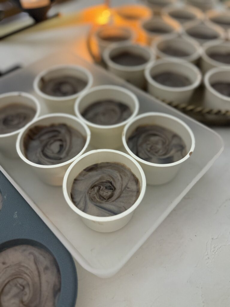 栗の渋皮とマカデミアナッツの石けん